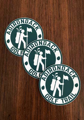 ADK Golf Trail Sticker Pack